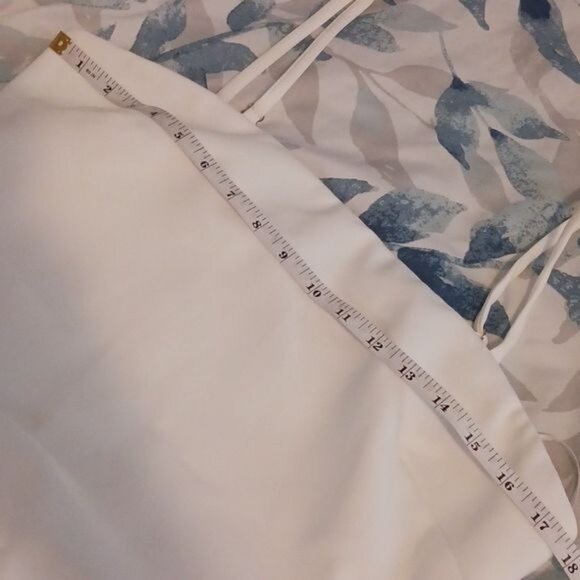 NEW‎ Revolve Likely Owens Feather Mini Dress Removable Straps White, Size 12 - Picture 10 of 12